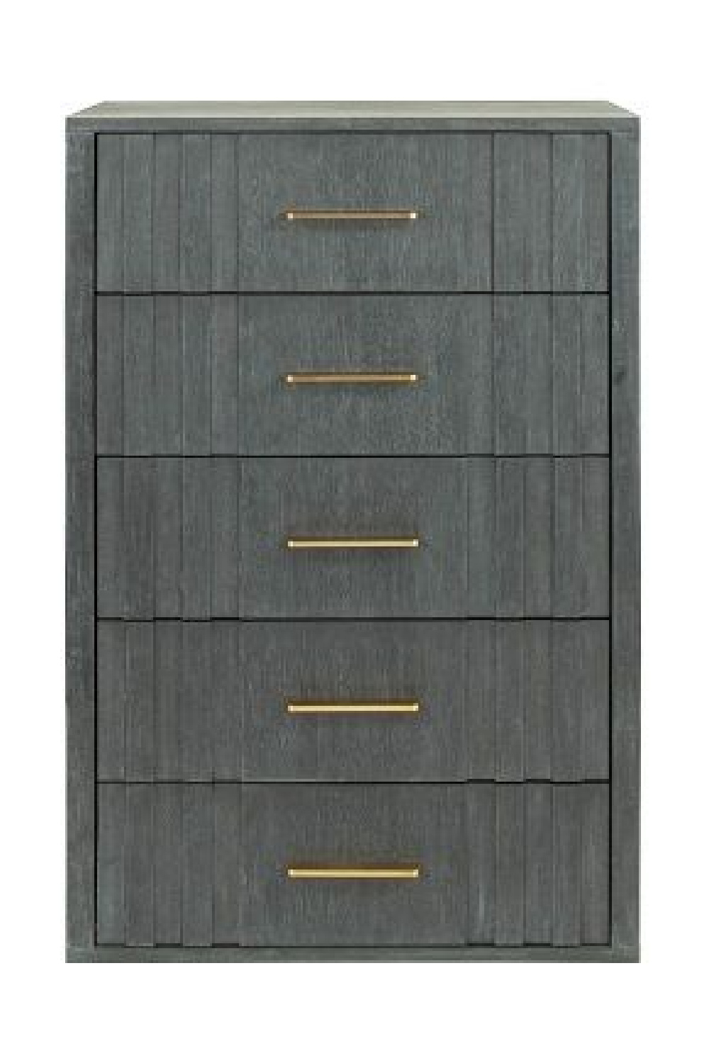 Gray Acacia 5-Drawer Chest | OROA Modern Manchester | Oroa.com