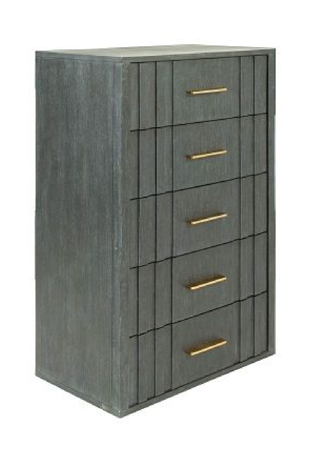Gray Acacia 5-Drawer Chest | OROA Modern Manchester | Oroa.com