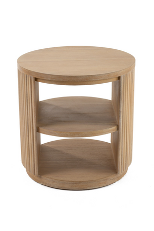 Natural Acacia End Table | OROA Modern Jacobson | Oroa.com
