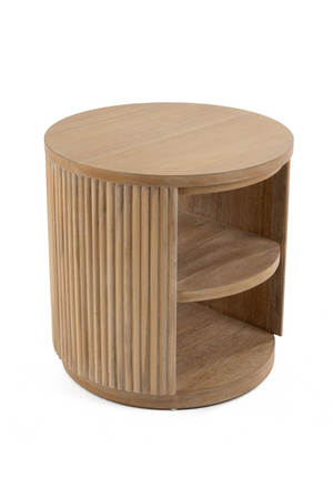 Natural Acacia End Table | OROA Modern Jacobson | Oroa.com