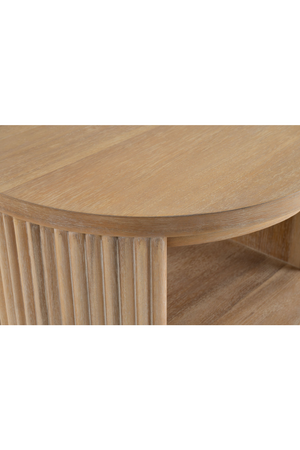 Natural Acacia End Table | OROA Modern Jacobson | Oroa.com