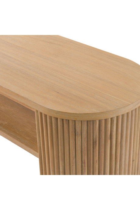 Natural Acacia Console Table | OROA Modern Jacobson | Oroa.com