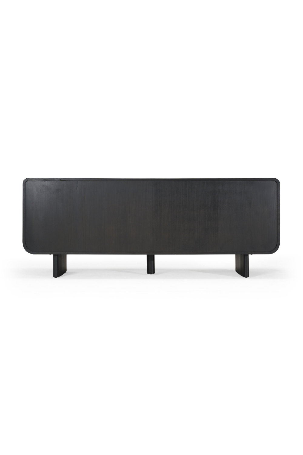 Black Lacquered 4-Door Sideboard | OROA Modern Steven | Oroa.com