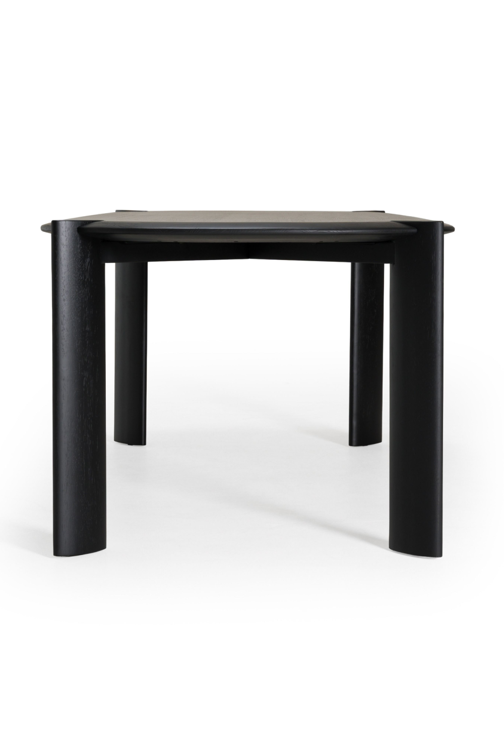 Black Wooden Oval Dining Table | OROA Modern Steven | Oroa.com