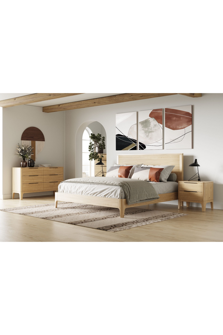 Natural Oak Bed | OROA Modern Seattle | Oroa.com