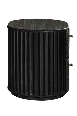 Solid Acacia 2-Drawer Nightstand | OROA Modern Fields | Oroa.com