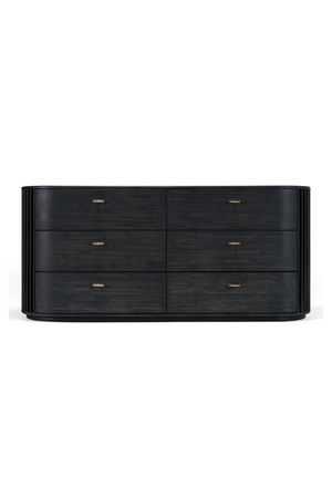Solid Acacia 6-Drawer Dresser | OROA Modern Fields | Oroa.com