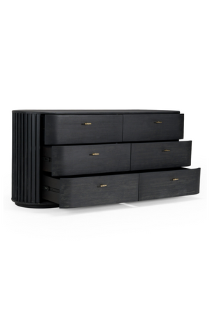 Solid Acacia 6-Drawer Dresser | OROA Modern Fields | Oroa.com