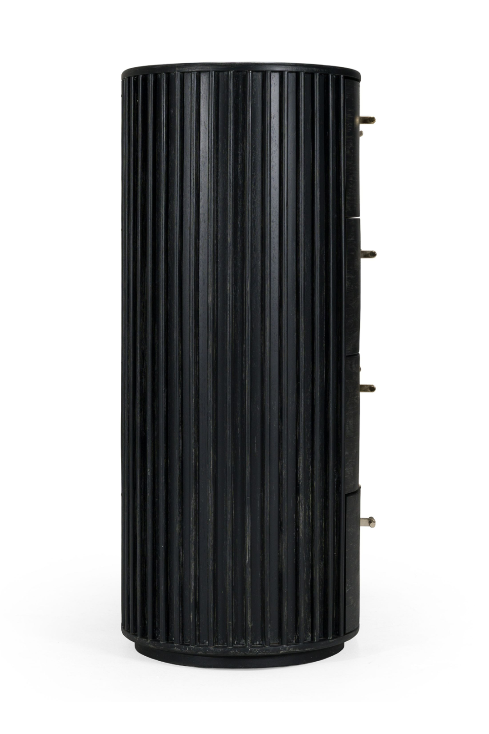 Black Acacia 4-Drawer Chest | OROA Modern Fields | Oroa.com