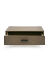 Walnut Bed with 2 Nightstands | OROA Modern Fantasia | Oroa.com