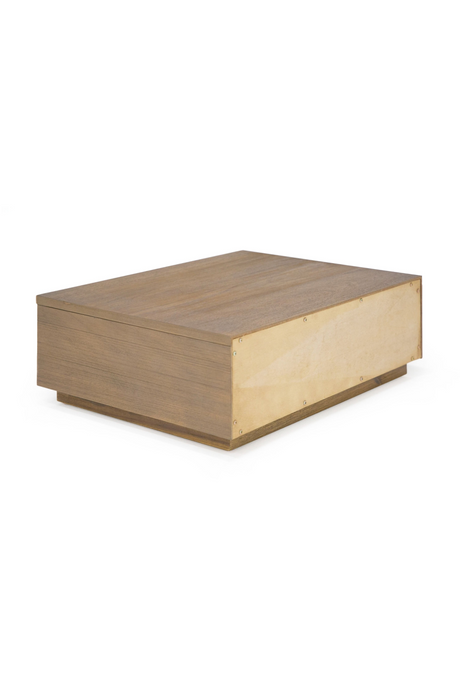 Walnut Bed with 2 Nightstands | OROA Modern Fantasia | Oroa.com
