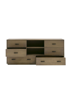 Solid Acacia 6-Drawer Dresser | OROA Modern Fantasia | Oroa.com