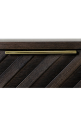 Dark Acacia 6-Drawer Dresser | OROA Modern Daisy | Oroa.com