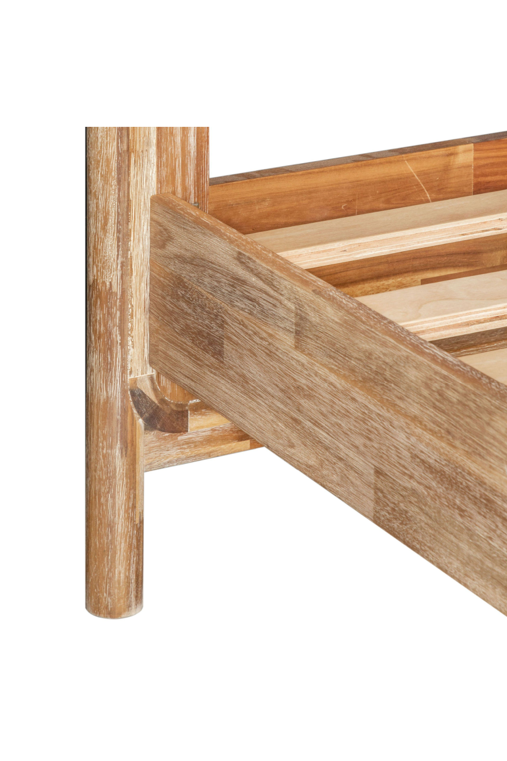 Natural Oak Slatted Bed | OROA Modern Mikala | Oroa.com