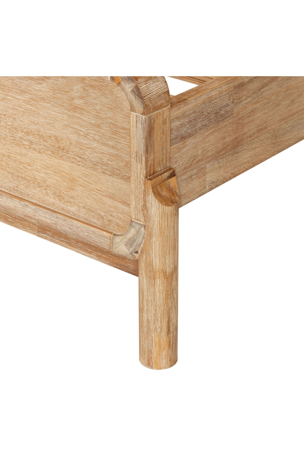 Natural Oak Slatted Bed | OROA Modern Mikala | Oroa.com