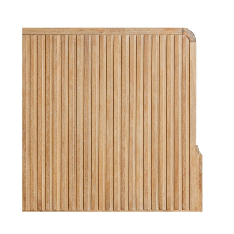 Natural Oak Slatted Bed | OROA Modern Mikala | Oroa.com