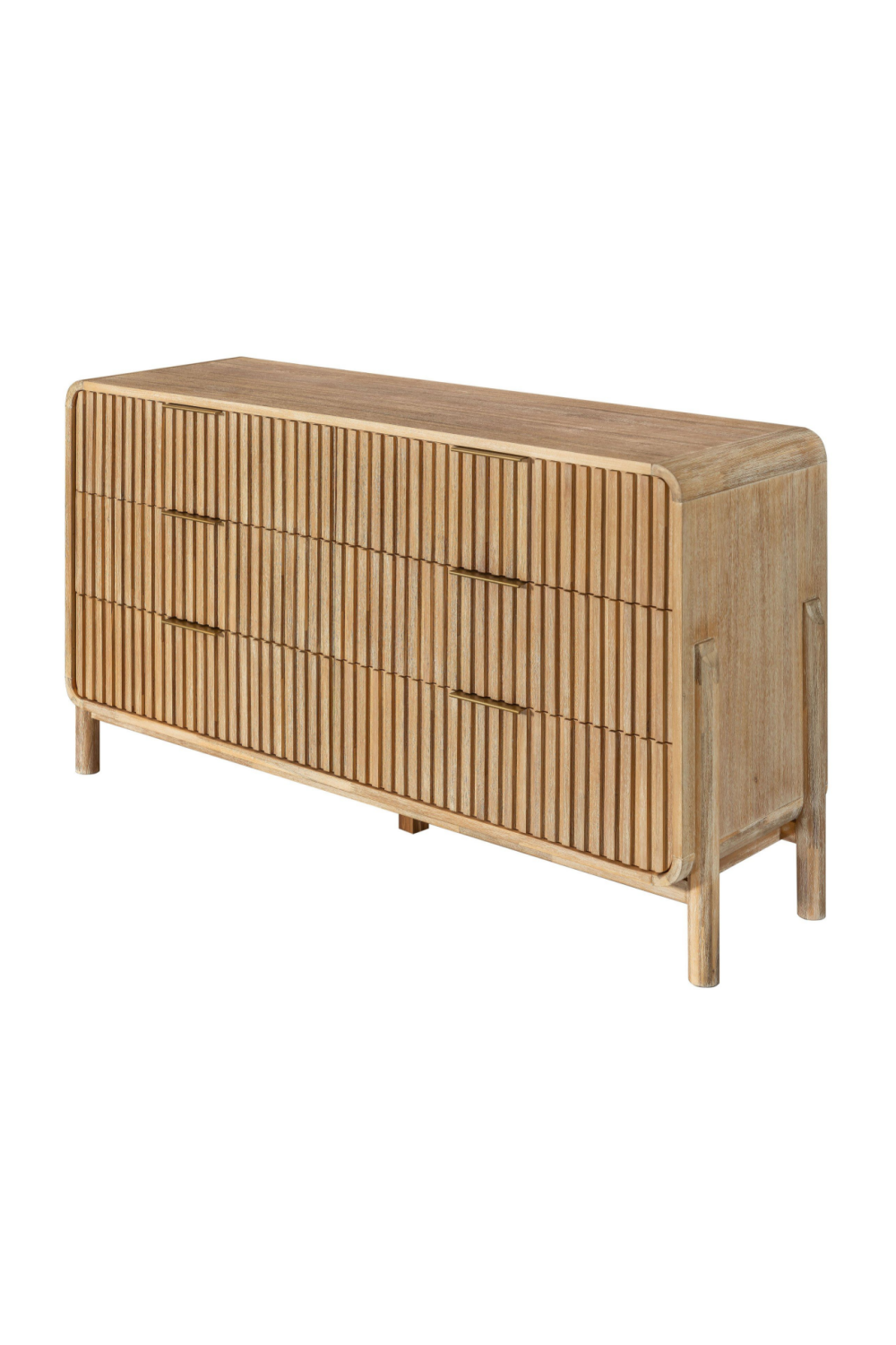 Natural Oak 6-Drawer Dresser | OROA Modern Mikala | Oroa.com