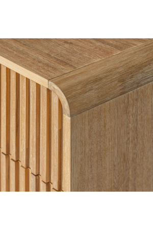 Natural Oak 4-Drawer Chest | OROA Modern Mikala | Oroa.com