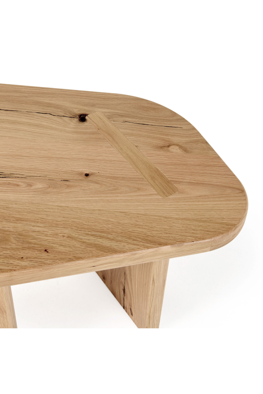 Natural Wood Coffee Table Set (2) | OROA Modern Jack | Oroa.com