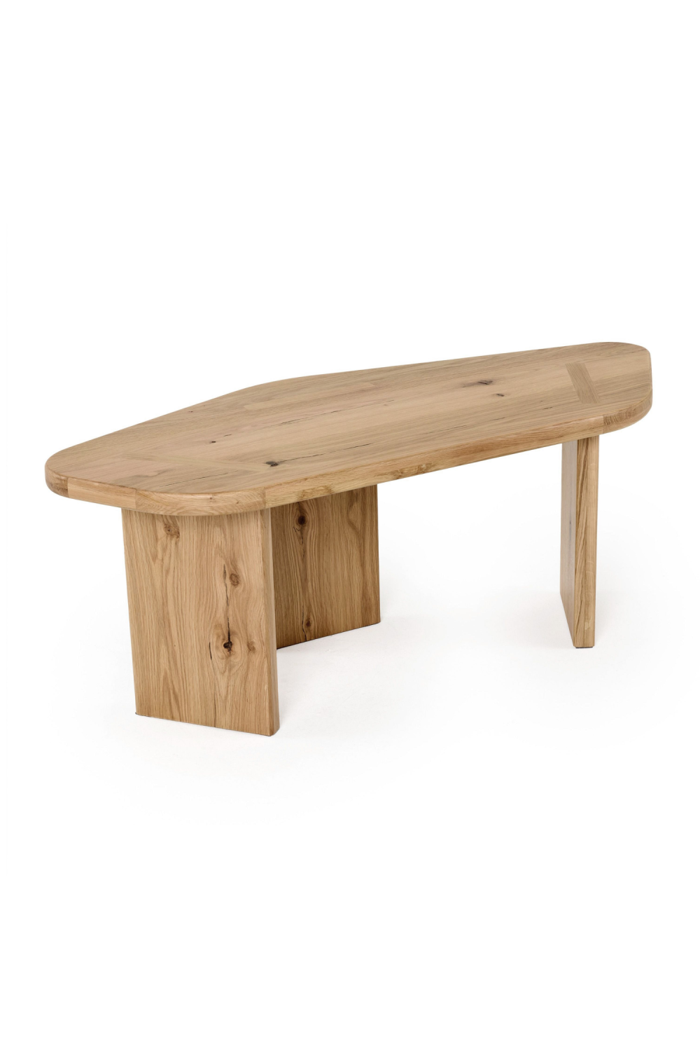 Natural Wood Coffee Table Set (2) | OROA Modern Jack | Oroa.com