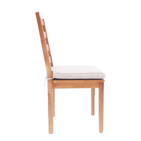 Ash Wood Cushioned Dining Chairs (2) | OROA Modern Lance