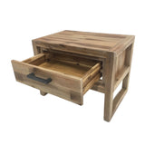 Nutmeg Acacia Console & End Table Set | OROA Modern Mandy