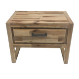 Nutmeg Acacia Console & End Table Set | OROA Modern Mandy