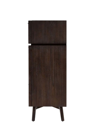 Brown Acacia 4-Drawer Chest | OROA Modern Roger | Oroa.com