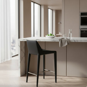   Saddle Leather Counter Stool | Oroa.com