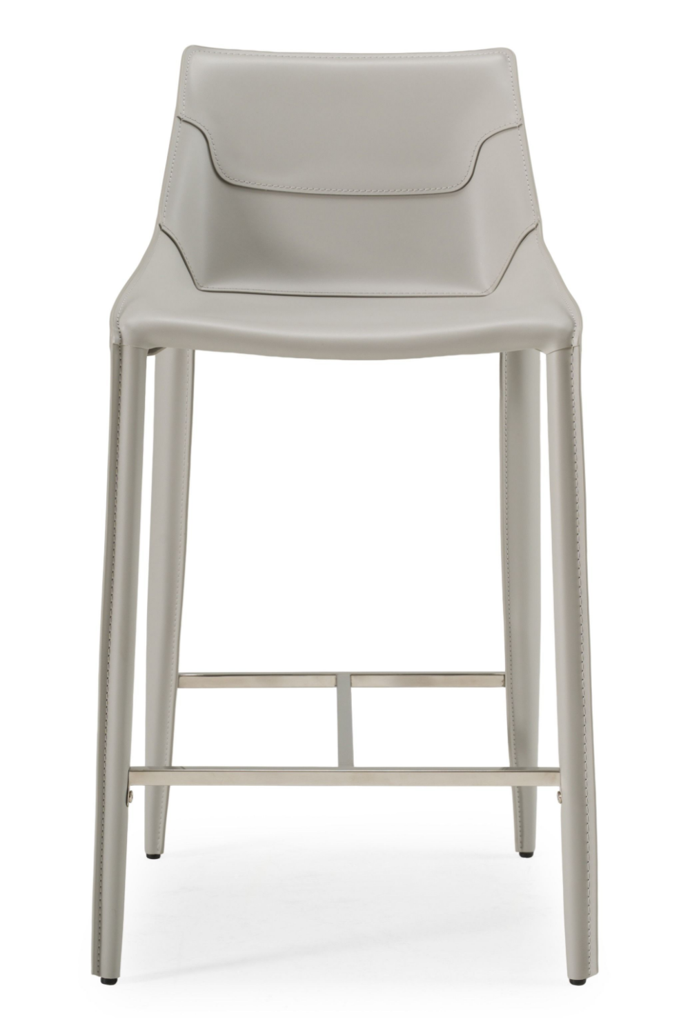 Saddle Leather Counter Stool | OROA Modern Halo | Oroa.com