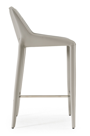 Saddle Leather Counter Stool | OROA Modern Halo | Oroa.com