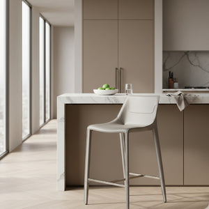   Saddle Leather Counter Stool | Oroa.com