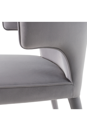 Velvet Contoured-Back Dining Chair | OROA Modern Lucero | Oroa.com