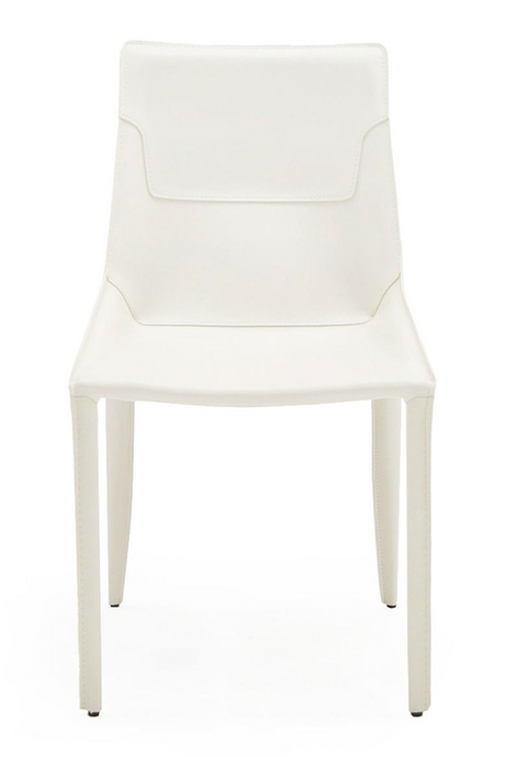 Saddle Leather Dining Chairs (2) | OROA Modern Halo | Oroa.com