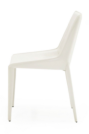 Saddle Leather Dining Chairs (2) | OROA Modern Halo | Oroa.com