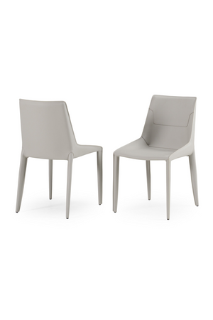 Saddle Leather Dining Chairs (2) | OROA Modern Halo | Oroa.com