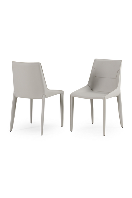 Saddle Leather Dining Chairs (2) | OROA Modern Halo | Oroa.com