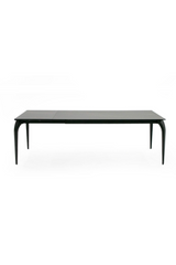 Black Ceramic Extendable Dining Table | OROA Modern Alberta | Oroa.com