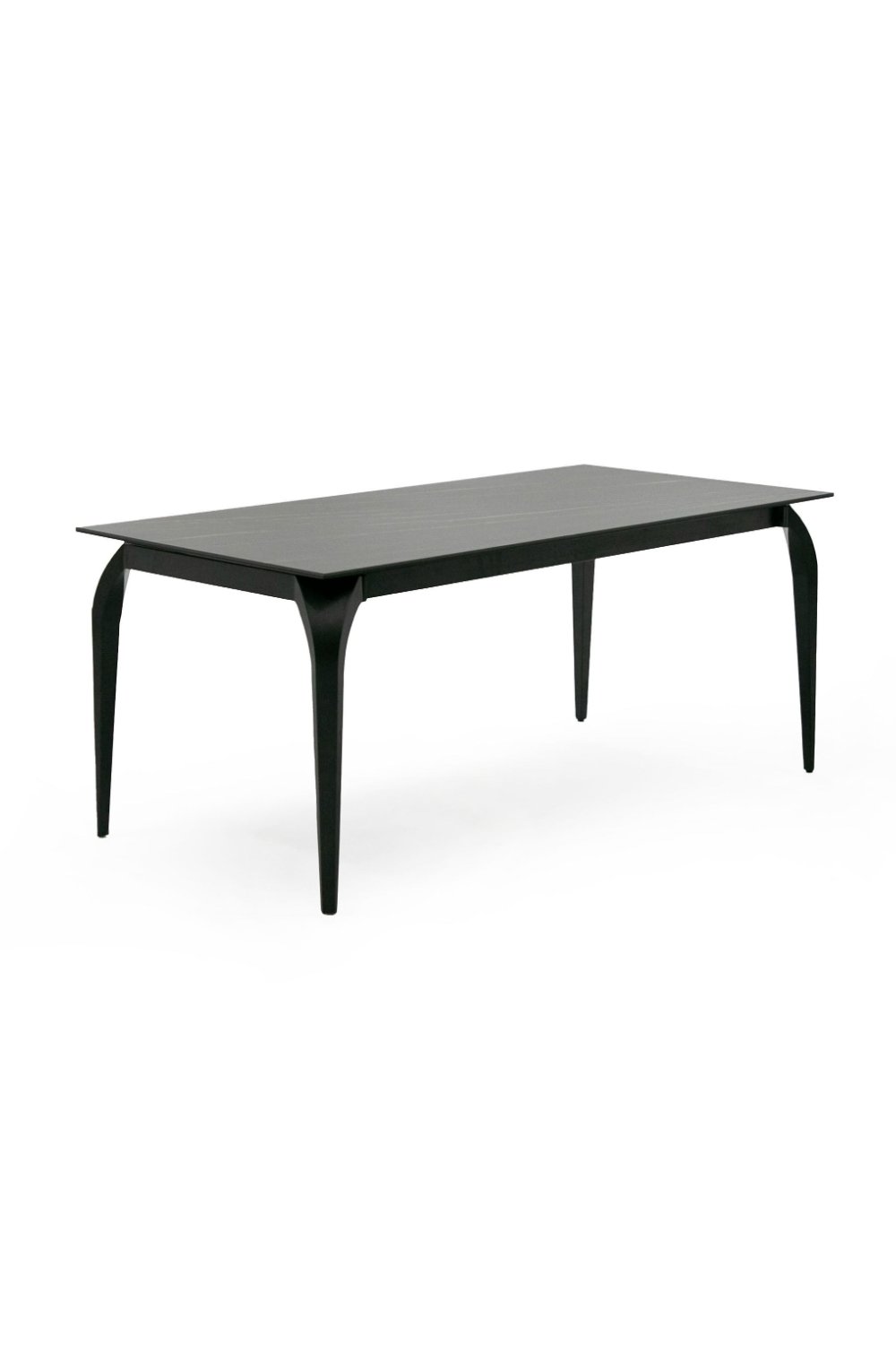 Black Ceramic Extendable Dining Table | OROA Modern Alberta | Oroa.com