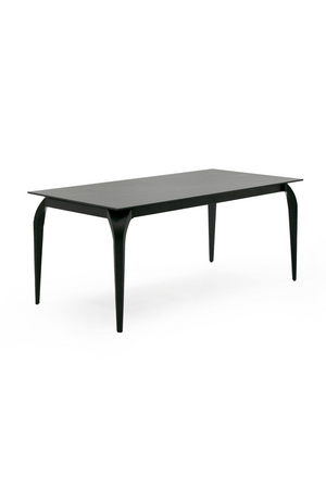 Black Ceramic Extendable Dining Table | OROA Modern Alberta | Oroa.com