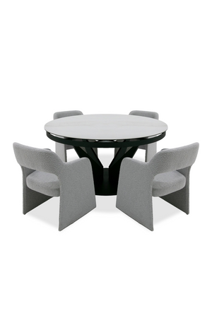 Black Ceramic Extendable Dining Table | OROA Modern Alberta | Oroa.com