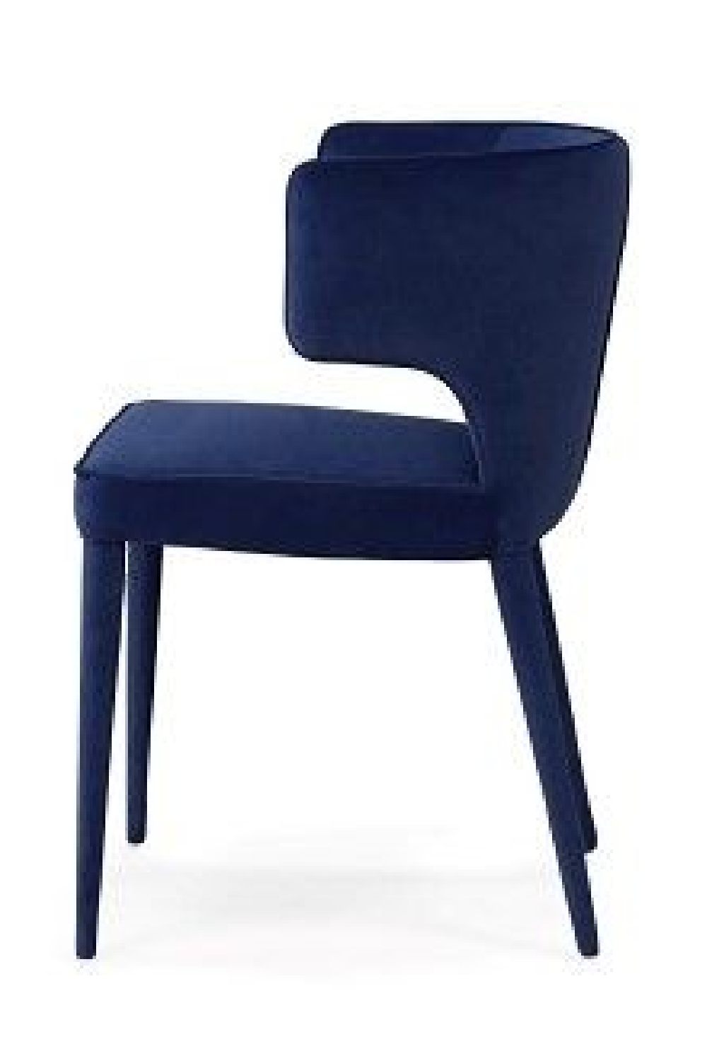 Velvet Contoured-Back Dining Chair | OROA Modern Lucero | Oroa.com