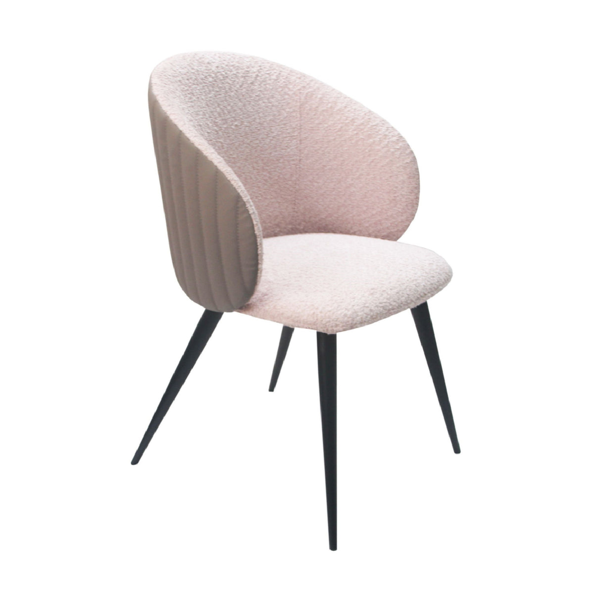 Gray & Pink Dining Chair | OROA Modern Marnie