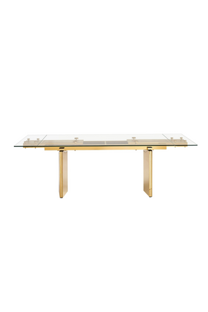 Glass Extendable Dining Table | OROA Modern Nassim | Oroa.com