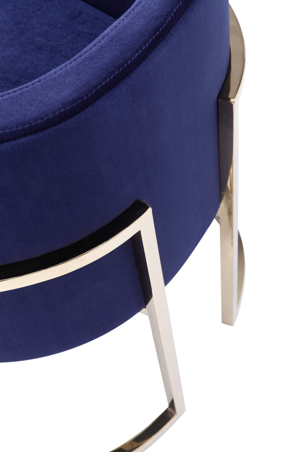 Blue Velvet Kids Chair | OROA Modern Betsy | Oroa.com