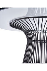 Round Tempered Glass Dining Table | OROA Modern Chandler | Oroa.com