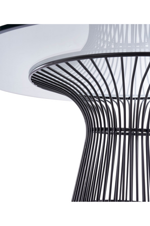 Round Tempered Glass Dining Table | OROA Modern Chandler | Oroa.com