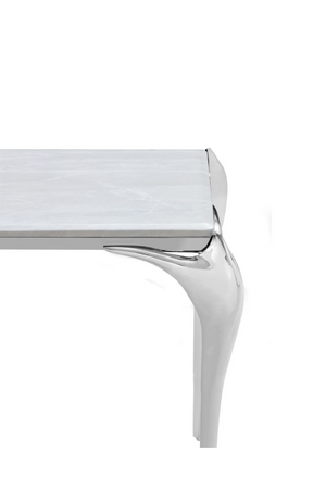 Stainless Steel Marble Console Table | OROA Modern Vince | Oroa.com