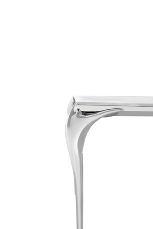 Stainless Steel Marble Console Table | OROA Modern Vince | Oroa.com