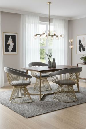 Windsor Back Velvet Dining Chair | OROA Modern Chandler | Oroa.com